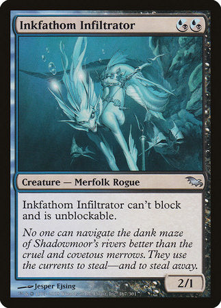 Inkfathom Infiltrator [Shadowmoor] | North Game Den