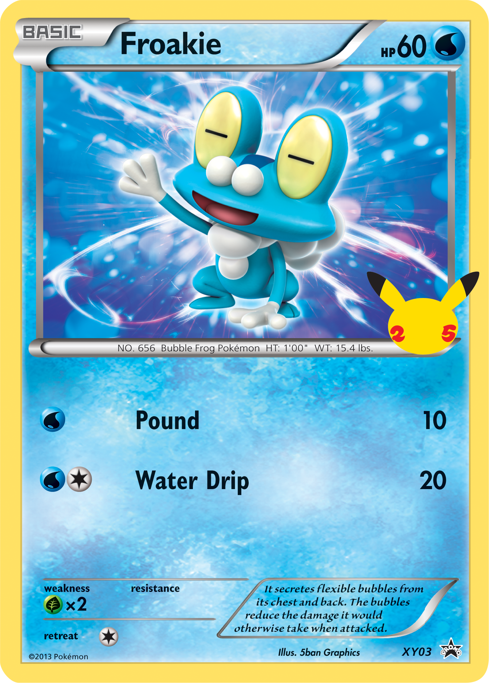 Froakie (XY03) [First Partner Pack] | North Game Den