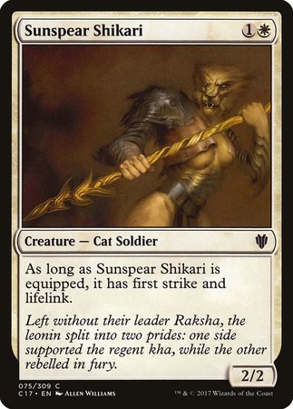 Sunspear Shikari [Commander 2017] | North Game Den