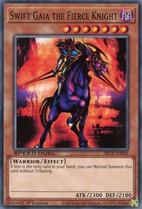 Swift Gaia the Fierce Knight [SBCB-EN005] Common | North Game Den