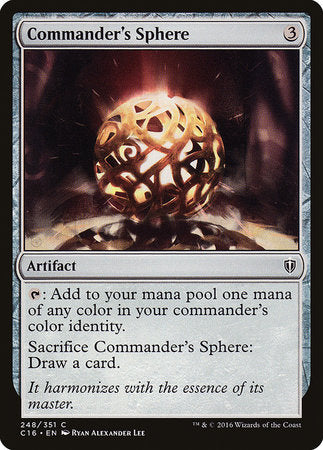 Commander's Sphere [Commander 2016] | North Game Den