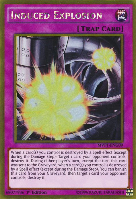 Induced Explosion [MVP1-ENG09] Gold Rare | North Game Den