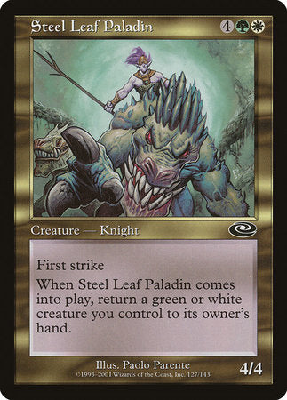 Steel Leaf Paladin [Planeshift] | North Game Den