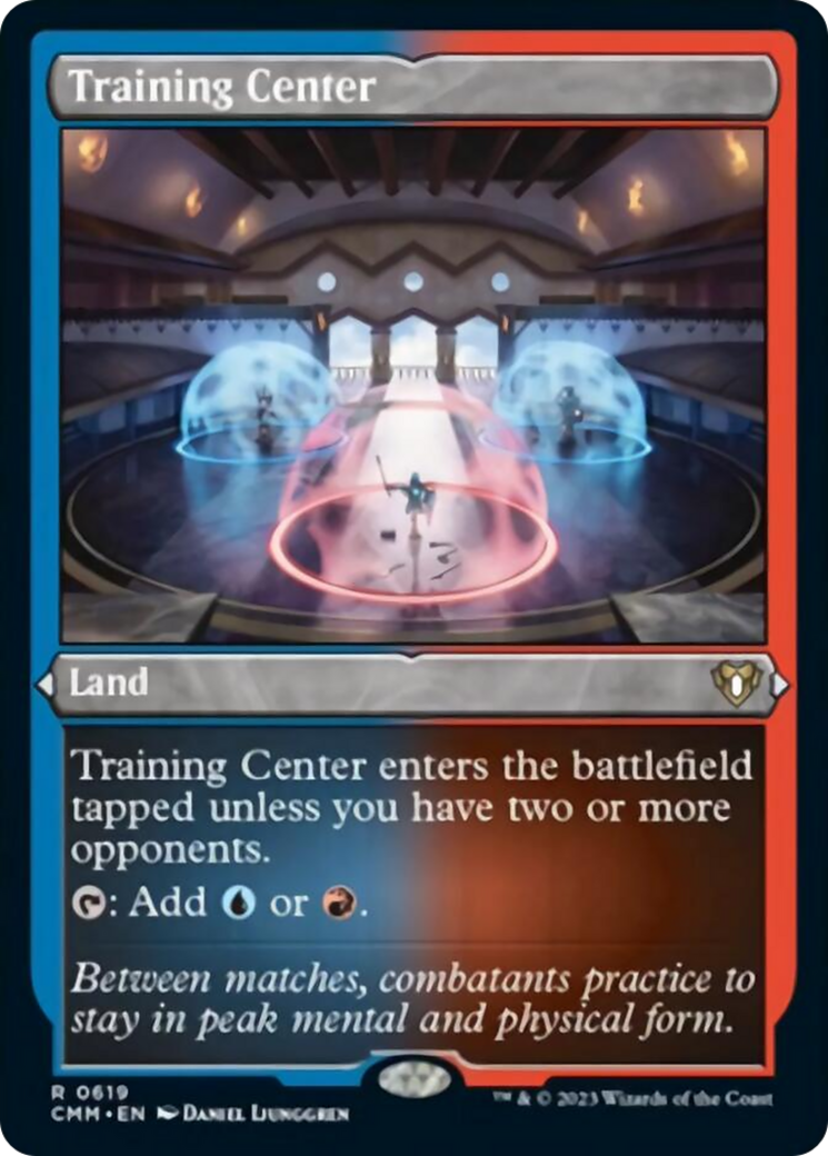 Training Center (Foil Etched) [Commander Masters] | North Game Den
