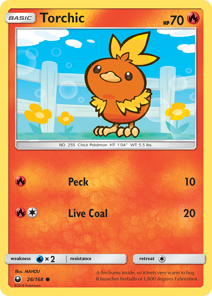 Torchic (26/168) [Sun & Moon: Celestial Storm] | North Game Den