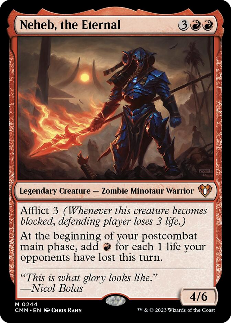 Neheb, the Eternal [Commander Masters] | North Game Den