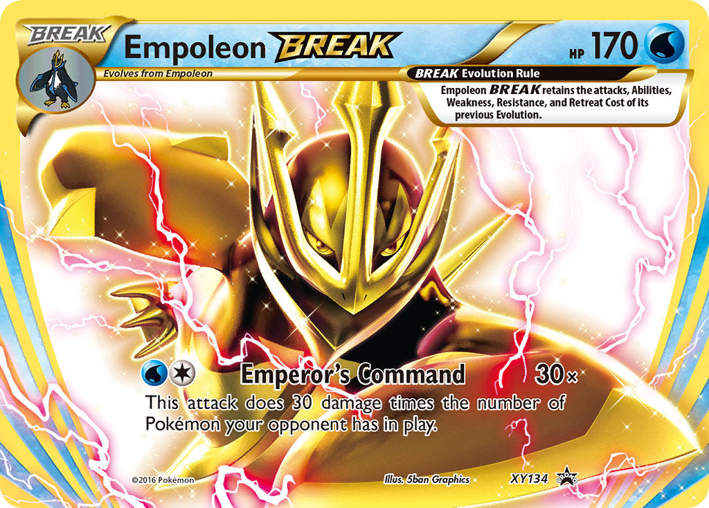 Empoleon BREAK (XY134) [XY: Black Star Promos] | North Game Den