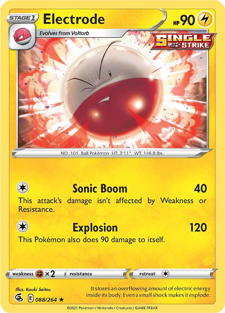 Electrode (088/264) [Sword & Shield: Fusion Strike] | North Game Den