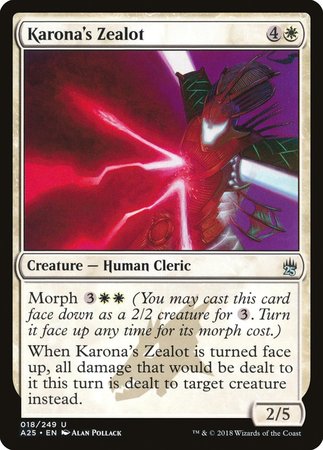 Karona's Zealot [Masters 25] | North Game Den
