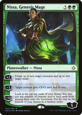 Nissa, Genesis Mage [Hour of Devastation] | North Game Den