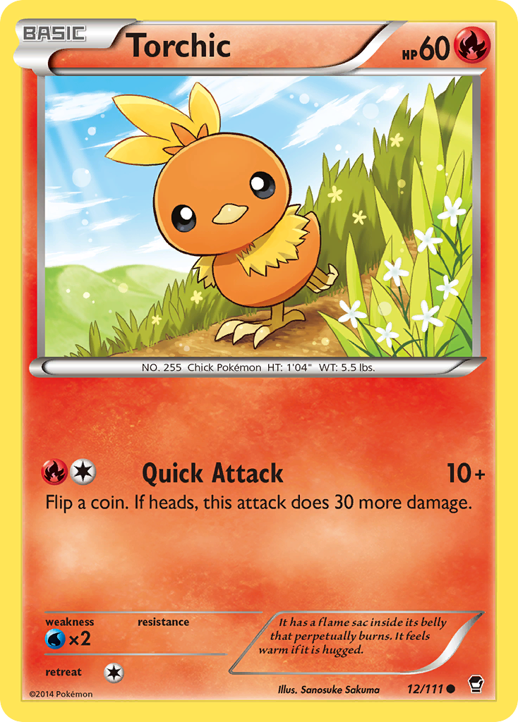 Torchic (12/111) [XY: Furious Fists] | North Game Den