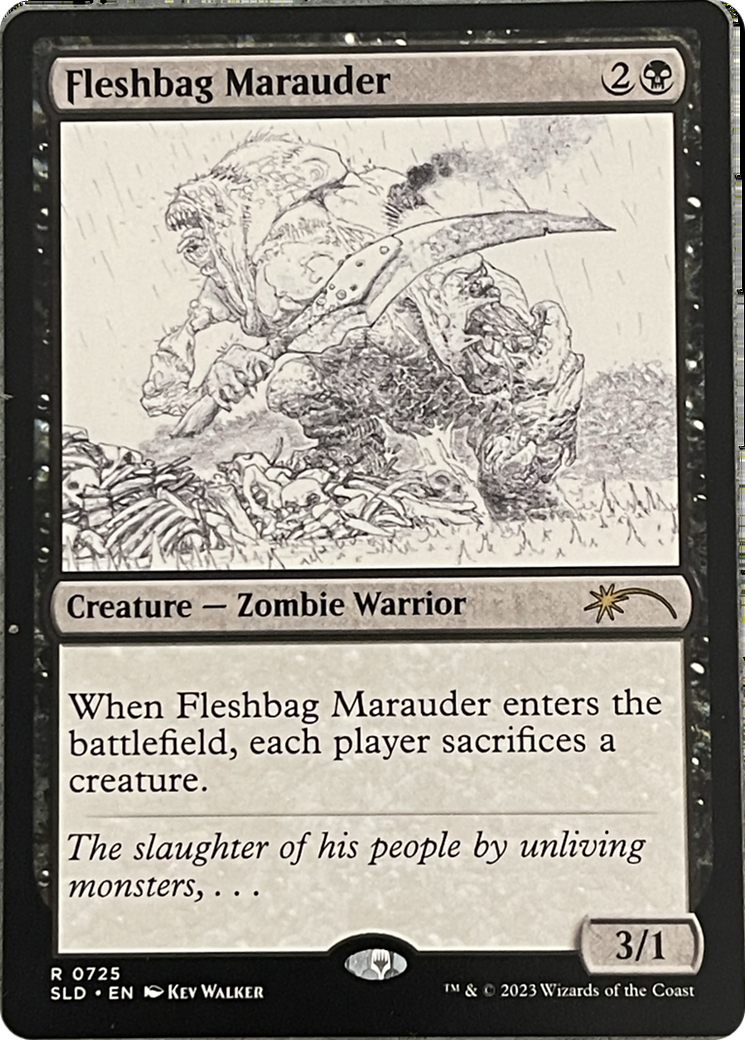 Fleshbag Marauder (Sketch Showcase) [Secret Lair Drop Series] | North Game Den
