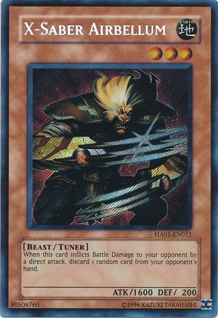 X-Saber Airbellum [HA01-EN011] Secret Rare | North Game Den