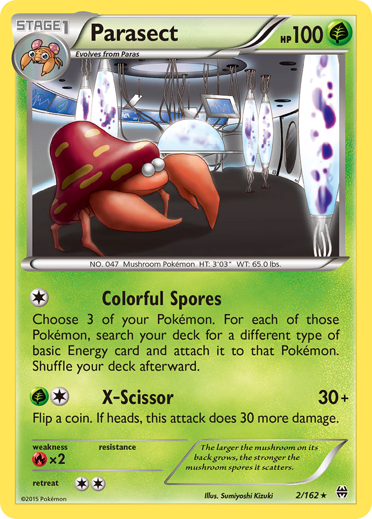 Parasect (2/162) [XY: BREAKthrough] | North Game Den