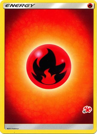 Fire Energy (Charizard Stamp #12) [Battle Academy 2020] | North Game Den