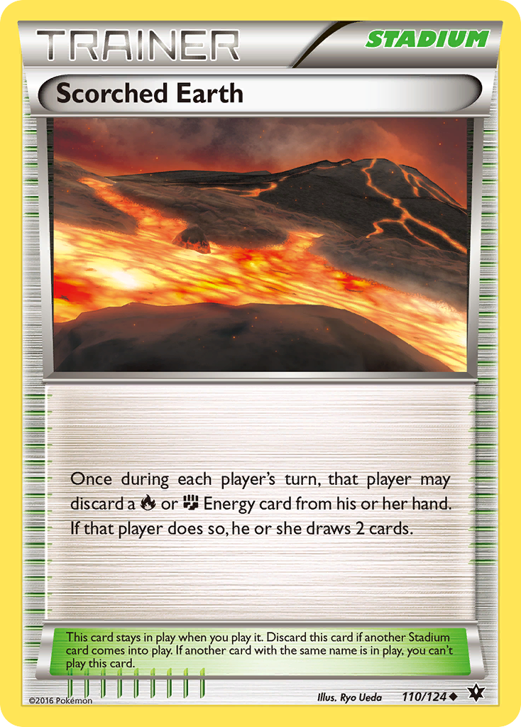 Scorched Earth (110/124) [XY: Fates Collide] | North Game Den