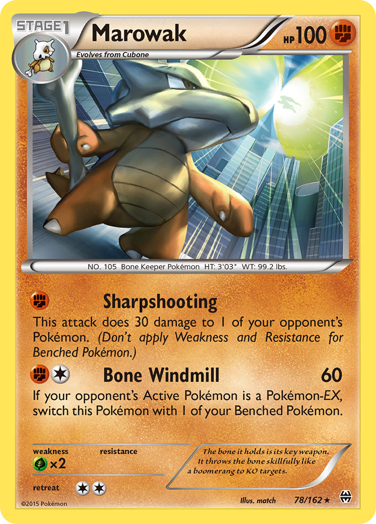 Marowak (78/162) [XY: BREAKthrough] | North Game Den