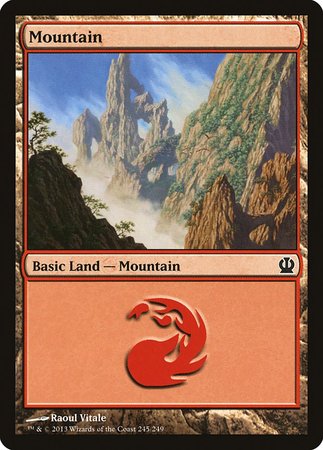 Mountain (245) [Theros] | North Game Den