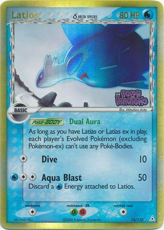 Latios (12/110) (Delta Species) (Stamped) [EX: Holon Phantoms] | North Game Den