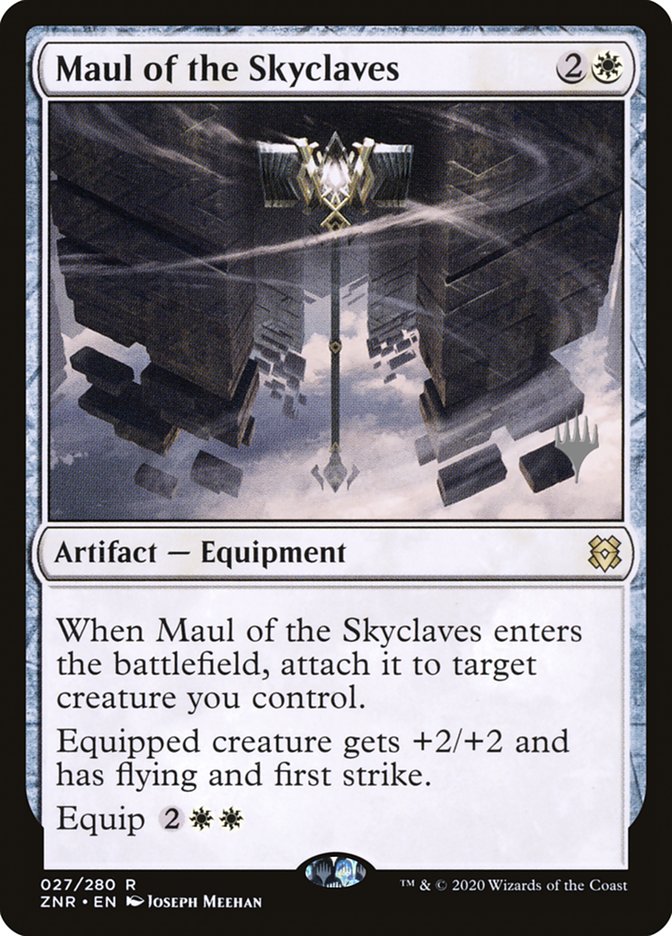 Maul of the Skyclaves (Promo Pack) [Zendikar Rising Promos] | North Game Den