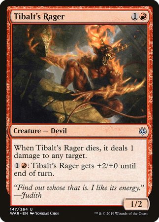 Tibalt's Rager [War of the Spark] | North Game Den