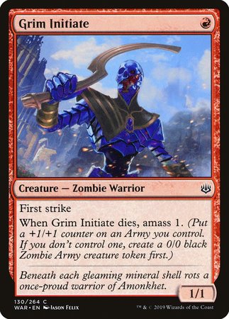 Grim Initiate [War of the Spark] | North Game Den