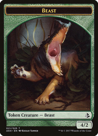 Beast Token [Amonkhet Tokens] | North Game Den