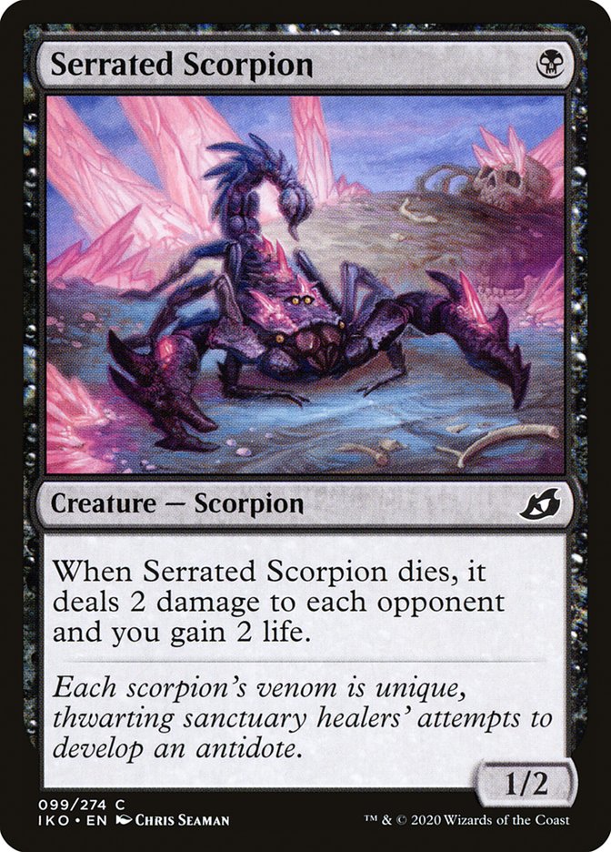 Serrated Scorpion [Ikoria: Lair of Behemoths] | North Game Den