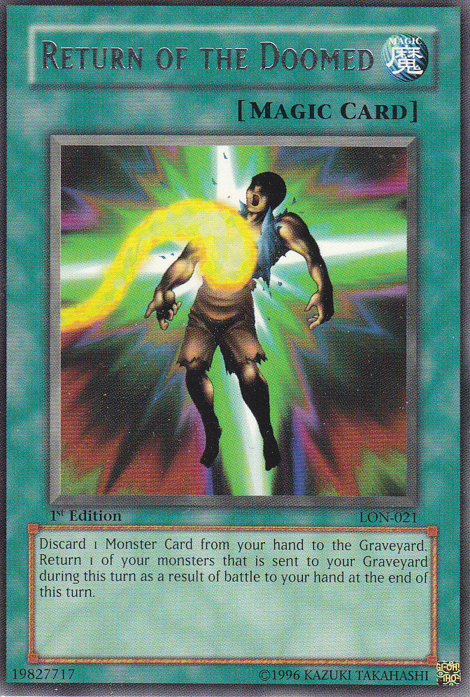 Return of the Doomed [LON-021] Rare | North Game Den