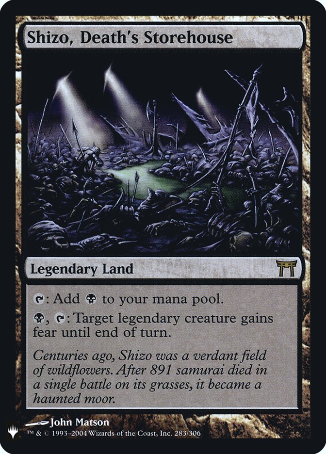 Shizo, Death's Storehouse [Mystery Booster] | North Game Den