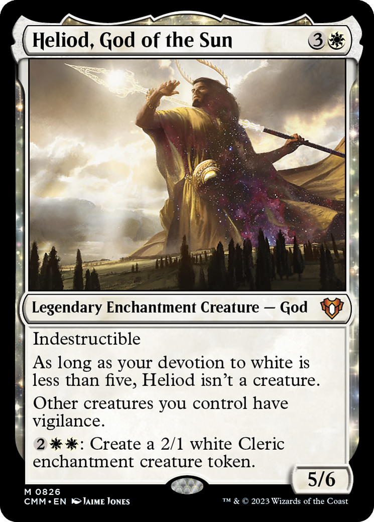 Heliod, God of the Sun [Commander Masters] | North Game Den