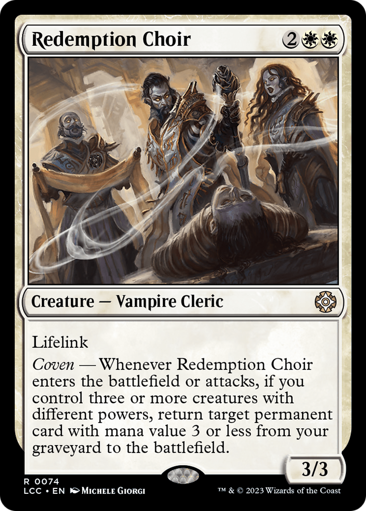 Redemption Choir [The Lost Caverns of Ixalan Commander] | North Game Den