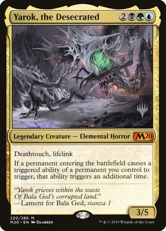 Yarok, the Desecrated [Core Set 2020 Promos] | North Game Den