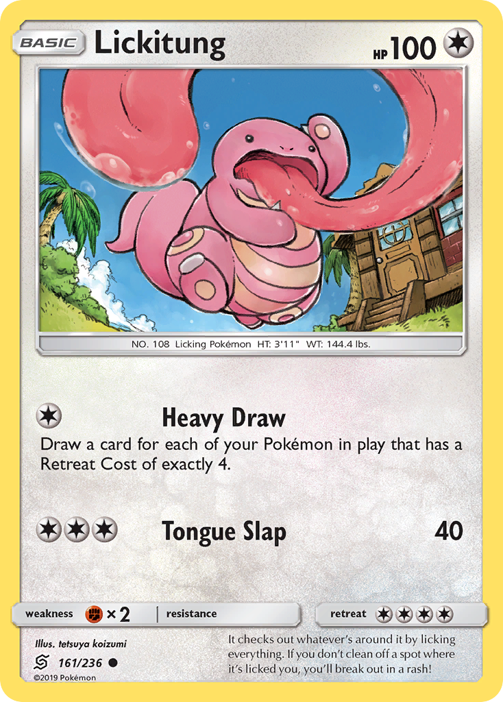 Lickitung (161/236) [Sun & Moon: Unified Minds] | North Game Den