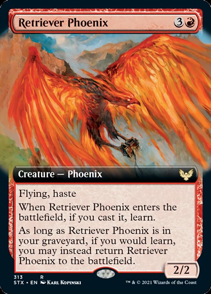 Retriever Phoenix (Extended) [Strixhaven: School of Mages] | North Game Den