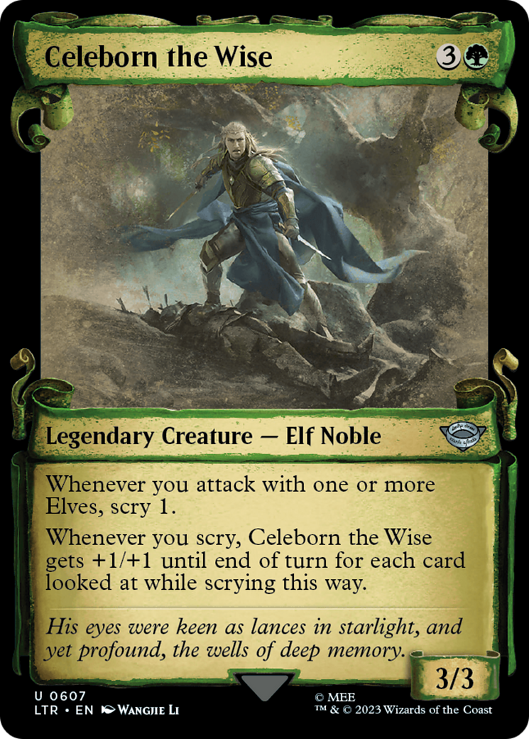 Celeborn the Wise [The Lord of the Rings: Tales of Middle-Earth Showcase Scrolls] | North Game Den