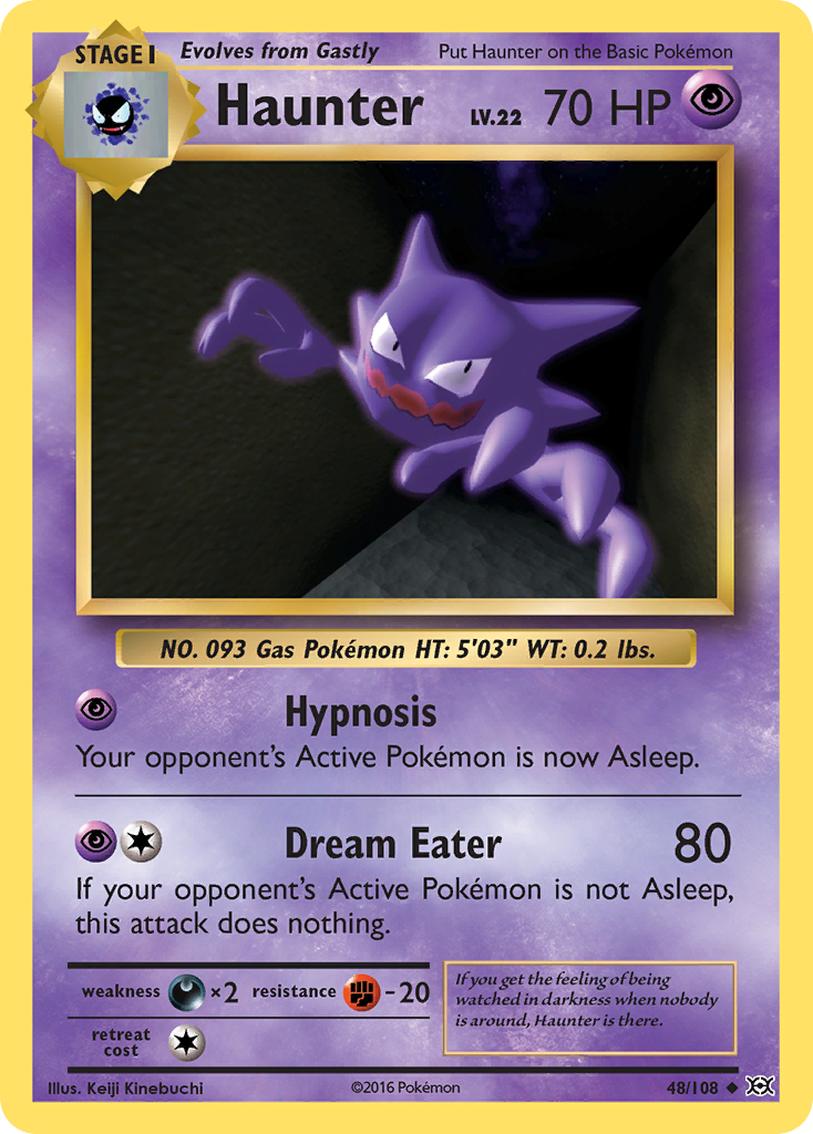 Haunter (48/108) [XY: Evolutions] | North Game Den