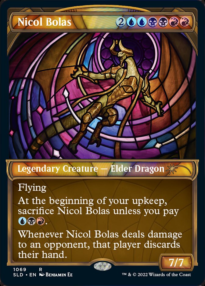 Nicol Bolas (Showcase Textured) [Secret Lair Drop Series] | North Game Den