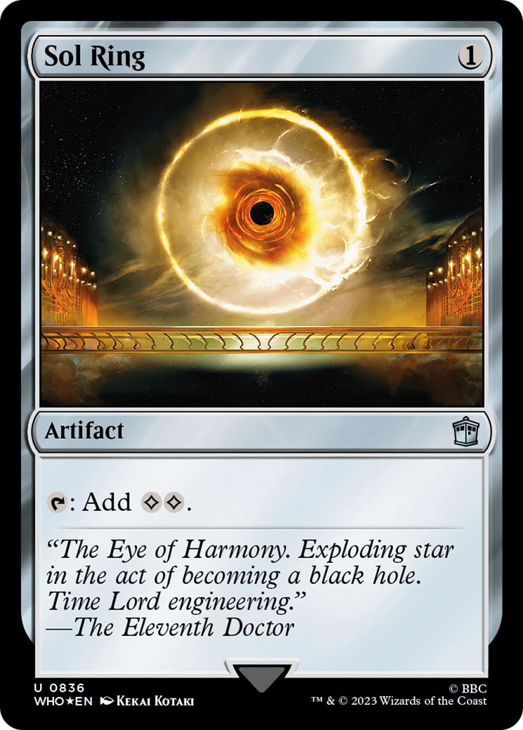 Sol Ring (Surge Foil) [Doctor Who] | North Game Den