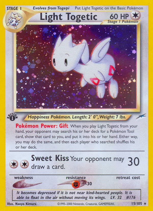 Light Togetic (15/105) [Neo Destiny 1st Edition] | North Game Den