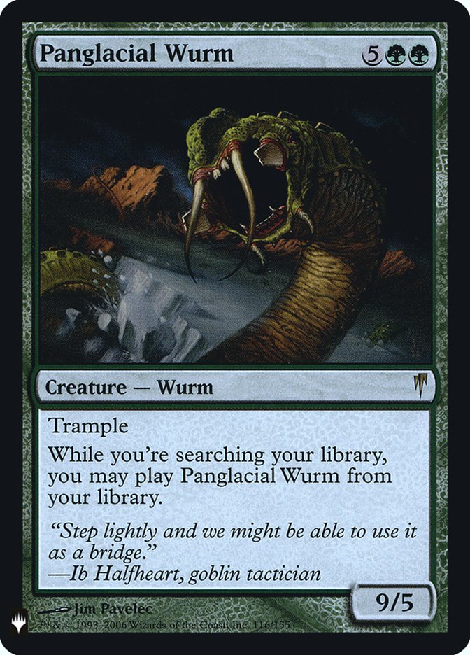 Panglacial Wurm [Mystery Booster] | North Game Den