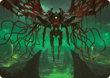 Archfiend of the Dross Art Card [Phyrexia: All Will Be One Art Series] | North Game Den