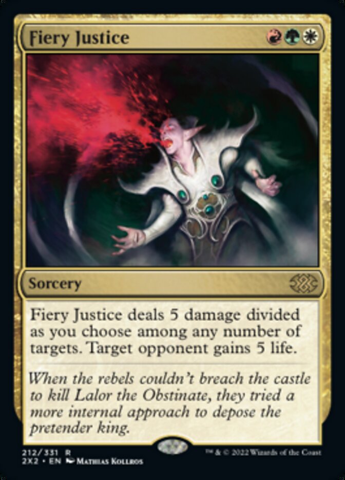 Fiery Justice [Double Masters 2022] | North Game Den