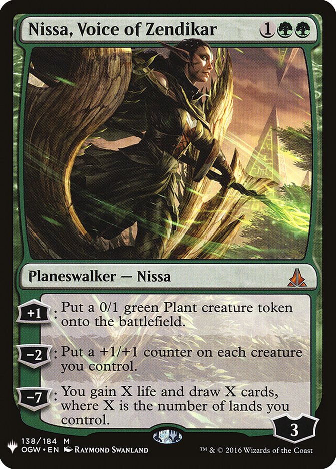 Nissa, Voice of Zendikar [Mystery Booster] | North Game Den