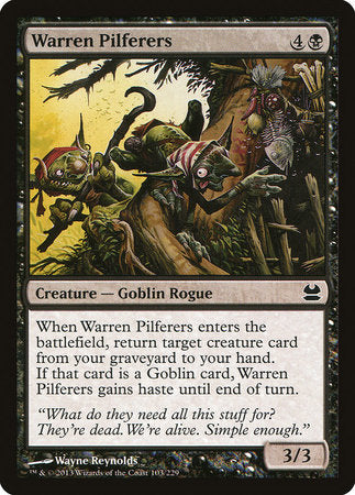Warren Pilferers [Modern Masters] | North Game Den