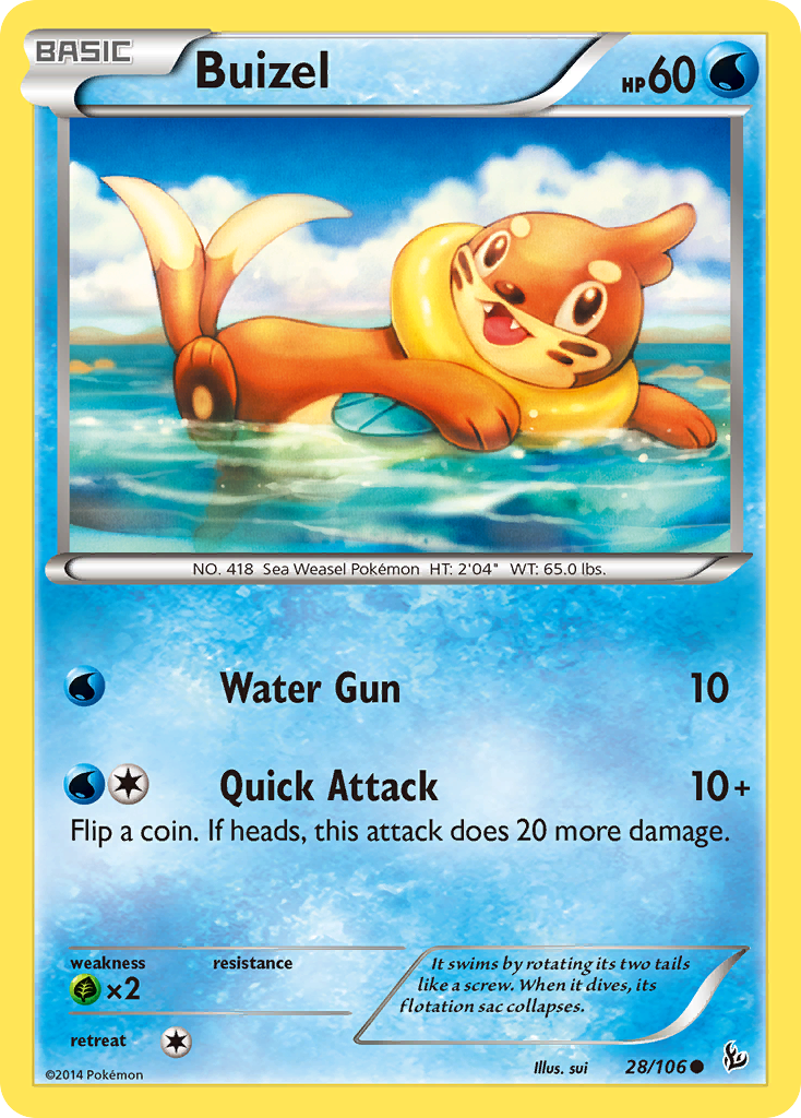 Buizel (28/106) [XY: Flashfire] | North Game Den