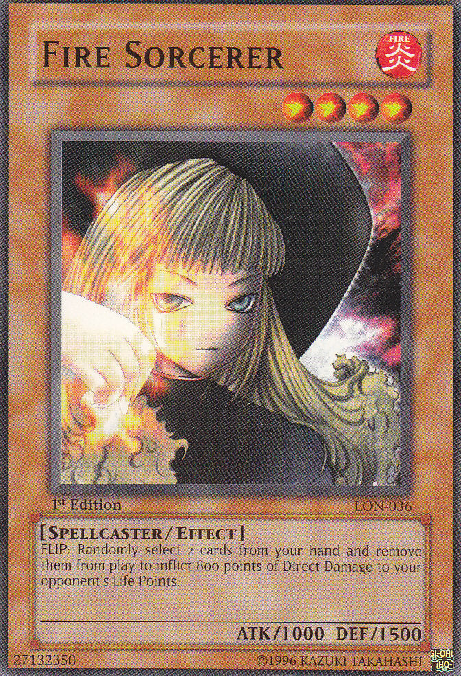 Fire Sorcerer [LON-036] Common | North Game Den