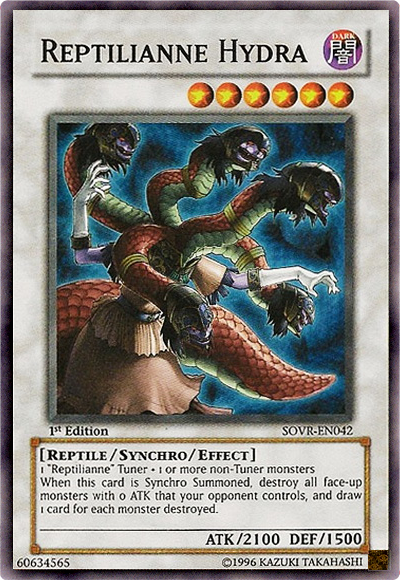 Reptilianne Hydra [SOVR-EN042] Super Rare | North Game Den