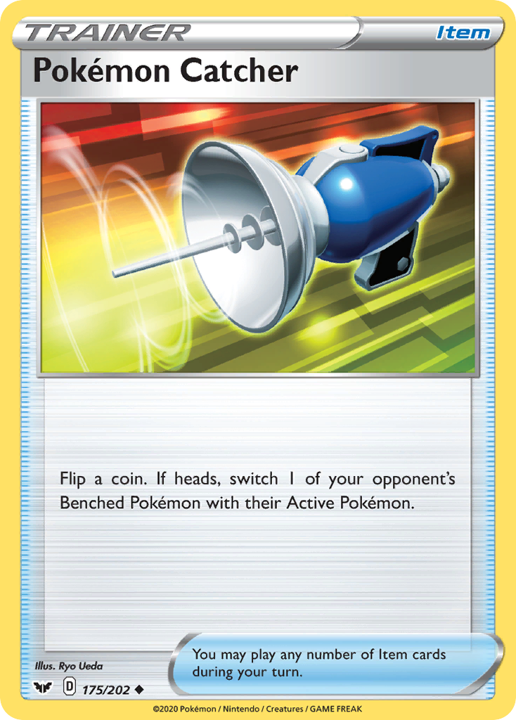 Pokemon Catcher (175/202) [Sword & Shield: Base Set] | North Game Den