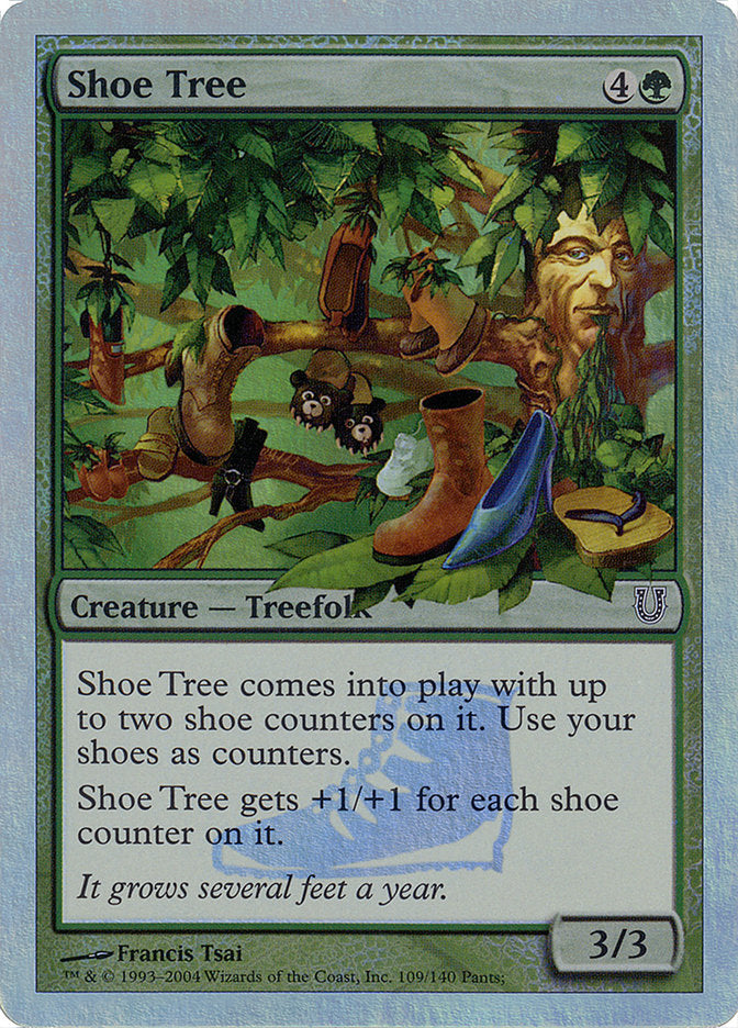Shoe Tree (Alternate Foil) [Unhinged] | North Game Den